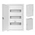 Rozdzielnica-modulowa-3x12-podtynkowa-36-modulow-IP31-270x480x120-Biala-RP-36-Z-ZAMKIEM-widok-z-trzema-perspektywami-rozdzielnicy.webp