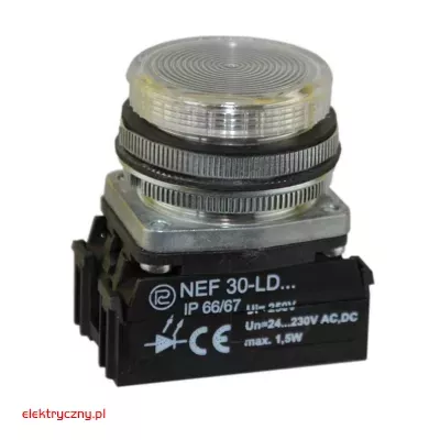 elektryczny.pl_lampka_NEF30LD-24V-230V_bialy_Promet.jpg