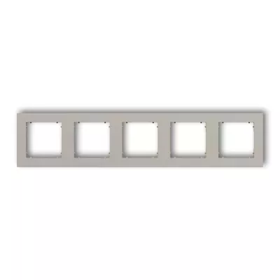 Ramka-pieciokrotna-kwadratowa-Taupe-Karlik-MINI-60MR-5-101502.jpg