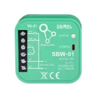 SUPLA STEROWNIK BRAMOWY WI-FI 1-KANAŁOWY DWUKIERUNKOWY ZAMEL SBW-01 SPL10000002