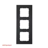 BERKER B.7 ANTRACYT RAMKA 3-KROTNA 10136626 HAGER