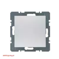 BERKER B.KWADRAT/B.7 ALUMINIUM ZAŚLEPKA Z ELEMENTEM CENTRALNYM 10091404 HAGER