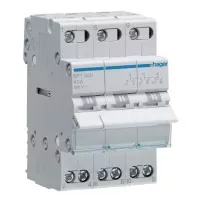 MODUŁOWY PRZEŁĄCZNIK INSTALACYJNY I-0-II PUNKT WSPÓLNY OD GÓRY 3P 40A 400VAC SFT340 HAGER POLO  	