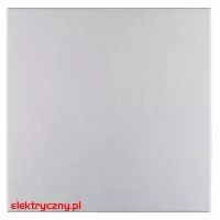 BERKER B.KWADRAT/B.7 ALUMINIUM KLAWISZ DO ŚCIEMNIACZA POJEDYNCZY 85141183 HAGER