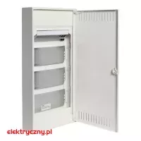 VOLTA VDI ROZDZIELNICA MODUŁOWA NATYNKOWA 4R (4x12) 3 x GNIAZDO 230V IP30 VA48NWP HAGER 