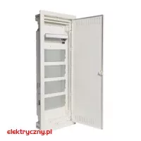 VOLTA VDI ROZDZIELNICA MODUŁOWA DO ŚCIAN SZKIELETOWYCH 5R (5x12) 3 x GNIAZDO 230V IP30 VH60NWP HAGER 
