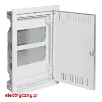 VOLTA VDI ROZDZIELNICA MODUŁOWA DO ŚCIAN SZKIELETOWYCH 2R (2x12) 2x PŁYTA MONTAŻOWA IP30 VH60NC HAGER 