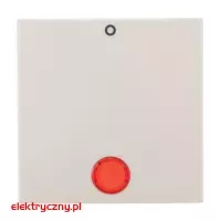 BERKER B.KWADRAT/B.3/B.7 KREMOWY KLAWISZ "0" DO ŁĄCZNIKÓW 2 I 3 BIEGUNOWYCH Z SOCZEWKAMI 5316248992 HAGER