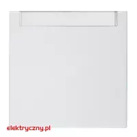 BERKER B.KWADRAT/B.7 BIAŁY MAT KLAWISZ POJEDYNCZY Z POLEM OPISOWYM 5316268999 HAGER
