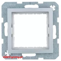 BERKER B.KWADRAT/B.7 ALUMINIUM ZESTAW ADAPTACYJNY DO MODUŁÓW SYSTO 45x45mm HAGER