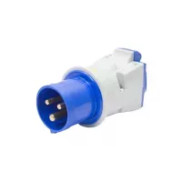 ADAPTER PRZEJŚCIÓWKA WTYCZKA 16A 3P NA GNIAZDO 2P+Z 230V 16A IP44 | 604 TAREL |