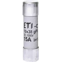 WKŁADKA TOPIKOWA CH10x38 gPV 15A/1000V DC UL 002625112 ETI