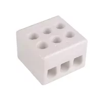 ZŁĄCZKA GWINTOWA PORCELANOWA  CPO 3-2.5 BIAŁA SIMET 44233516
