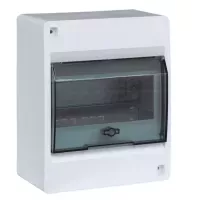 ROZDZIELNICA 1X6M N/T, IP40 DRZWI TRANSPARENTNE IC2 VD106TP HAGER POLO 	